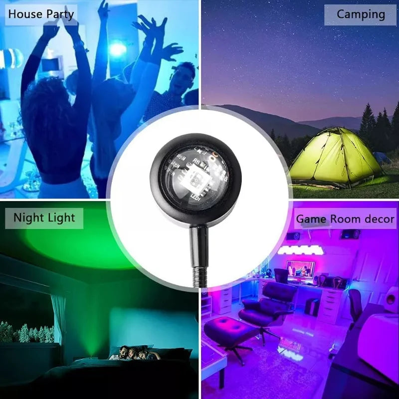 USB LED Sunset Lamp