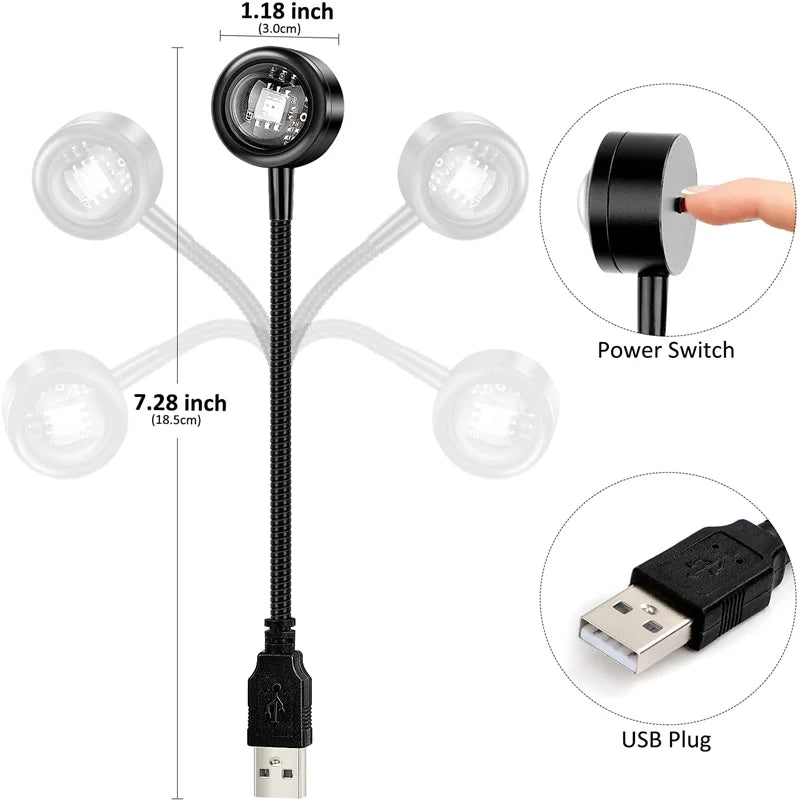 USB LED Sunset Lamp