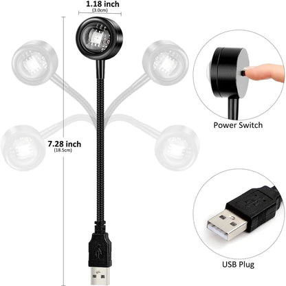 USB LED Sunset Lamp