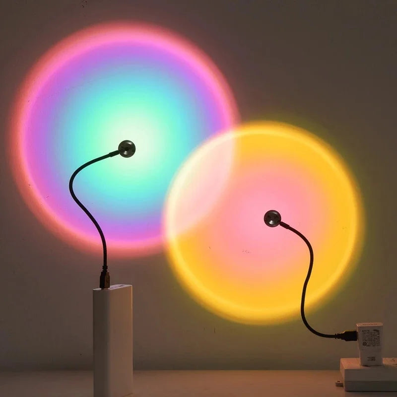 USB LED Sunset Lamp